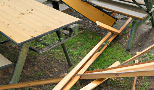 How To Dispose Of Old Picnic Table